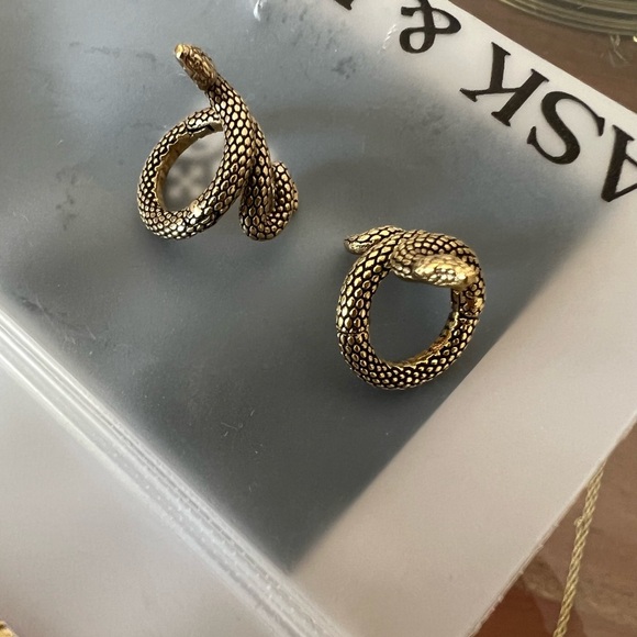 NWT Ask & Embla sin serpent lobe cuffs - Picture 6 of 12